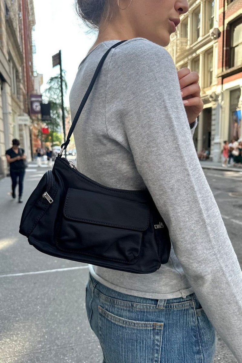 Sacs Brandy Melville Shoulder Noir | RPQ-07275820